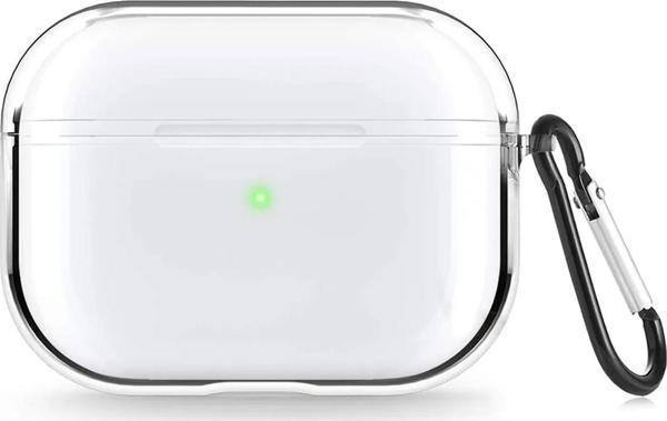 Microsonic AirPods Pro Kılıf Transparent Clear Soft Şeffaf - Image 1