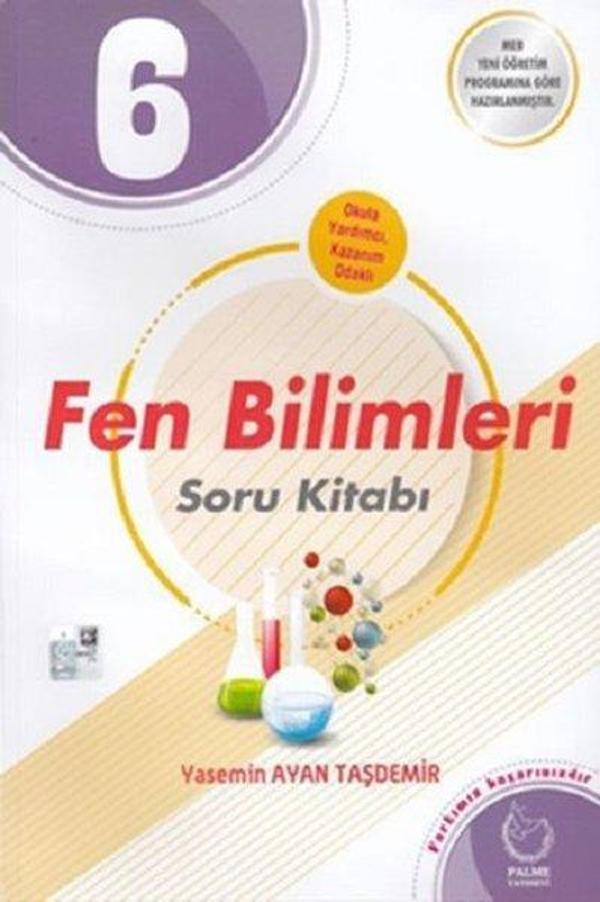 Palme 6.Sınıf Fen Bilimleri Soru Kitabı 2018-2019 - Palme Eğitim - Image 1
