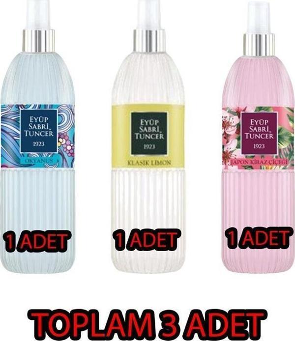 Eyüp Sabri Tuncer Tuncer Sprey Okyanus Limon Japon 150 ml 3'lü Set - Image 1