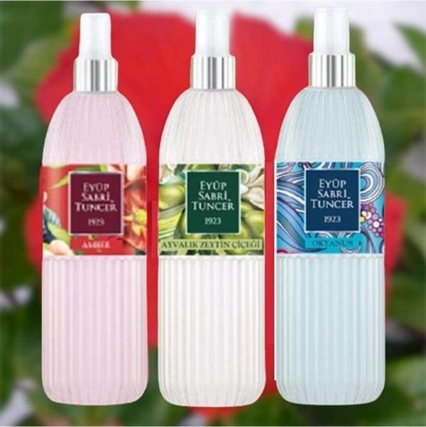 Eyüp Sabri Tuncer Tuncer Amber + Ayvalık Zeytin Çiçeği + Okyanus 150 ml 3'lü Set - Image 1
