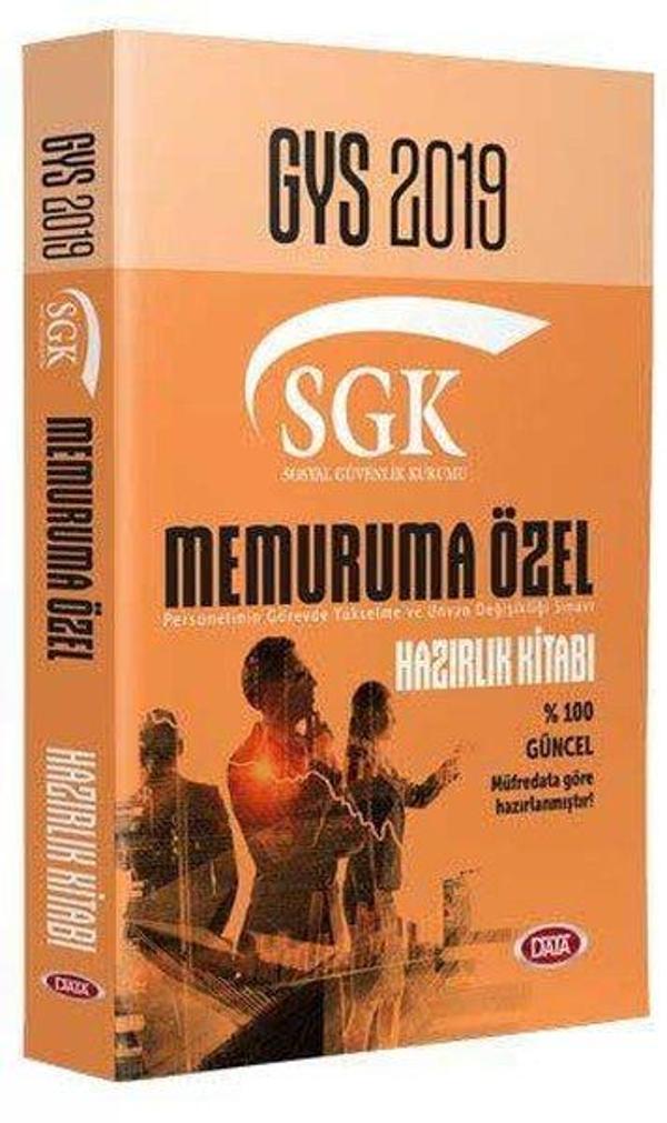 Data 2019 SGK Memuruma Özel GYS Hazırlık Kitabı - Data Yayınları - Image 1