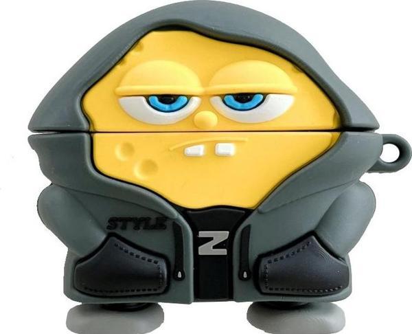 Microsonic AirPods Pro 2.Nesil Kılıf Cartoon Figürlü Silikon Crtn-Fgr-Spngb-Kpsn - Image 1