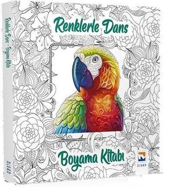 Renklerle Dans-Boyama Kitabı - Nisan Kitabevi Yayınları - Image 1