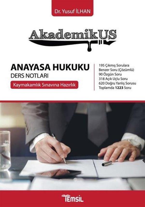 Anayasa Hukuku Ders Notları - Akademikus - Temsil Kitap - Image 1