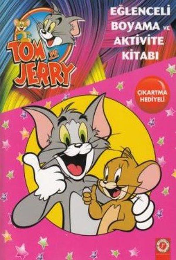Tom ve Jerry Eğlenceli Boyama ve Aktivite Kitabı 2 - Artemis Yayınları - Image 1