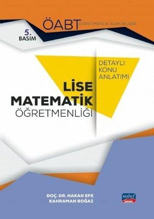 ÖABT Lise Matematik Öğretmenliği - Detaylı Konu Anlatımı - Nobel Sınav - Image 1