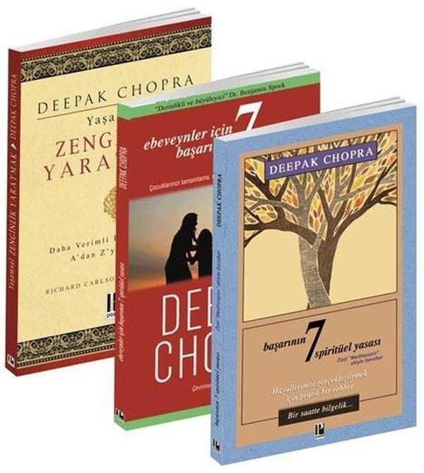 Deepak Chopra Seti - 3 Kitap Takım - Pozitif Yayıncılık - Image 1