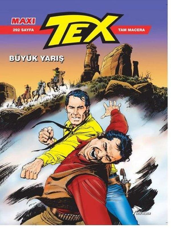 Tex Maxi 8 - Büyük Yarış - Çizgi Düşler - Image 1