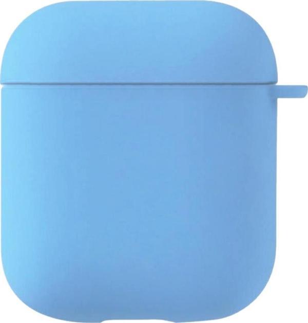 Microsonic Apple AirPods 1. Nesil / 2. Nesil Liquid Silicone Lansman Mavi - Image 1