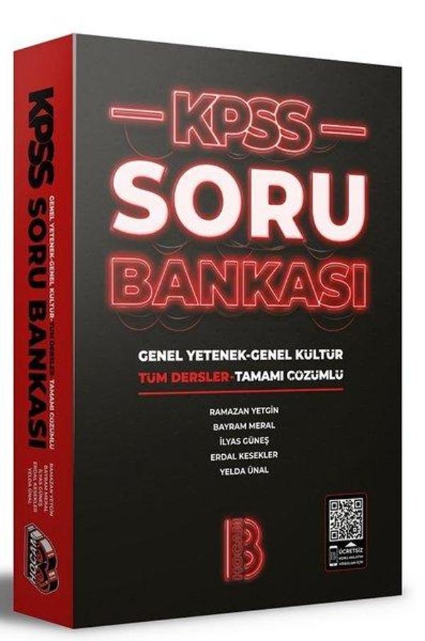 2021 KPSS Genel Yetenek Genel Kültür Tamamı Çözümlü Tüm Dersler Soru Bankası - Benim Hocam Yayınları - Image 1