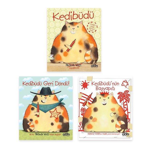 Kedibüdü Seti - 3 Kitap Takım - Abm Yayınevi - Image 1