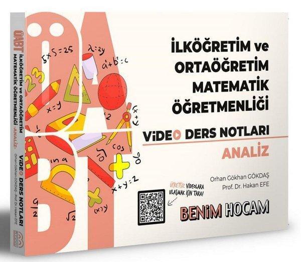 2021 ÖABT İlköğretim ve Ortaöğretim Matematik Öğretmenliği Analiz Video Ders Notları - Benim Hocam Yayınları - Image 1