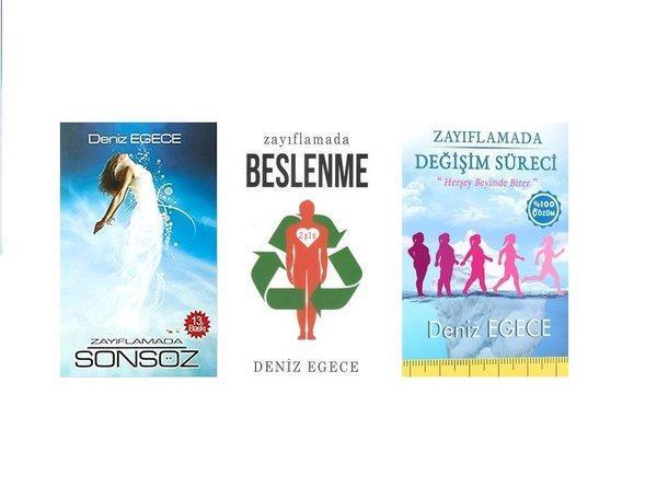 Deniz Egece Zayıflama Seti - 3 Kitap Takım - Egece Yayınları - Image 1