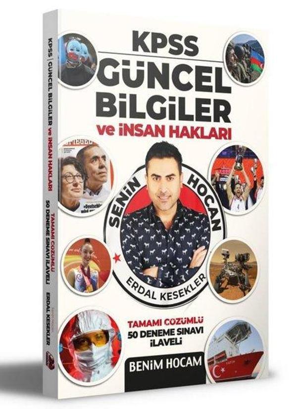 2021 KPSS Güncel Bilgiler ve İnsan Hakları 50 Deneme İlaveli - Benim Hocam Yayınları - Image 1