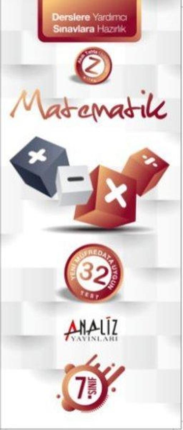7.Sınıf Matematik Yaprak Test - Analiz Yayınları - Image 1