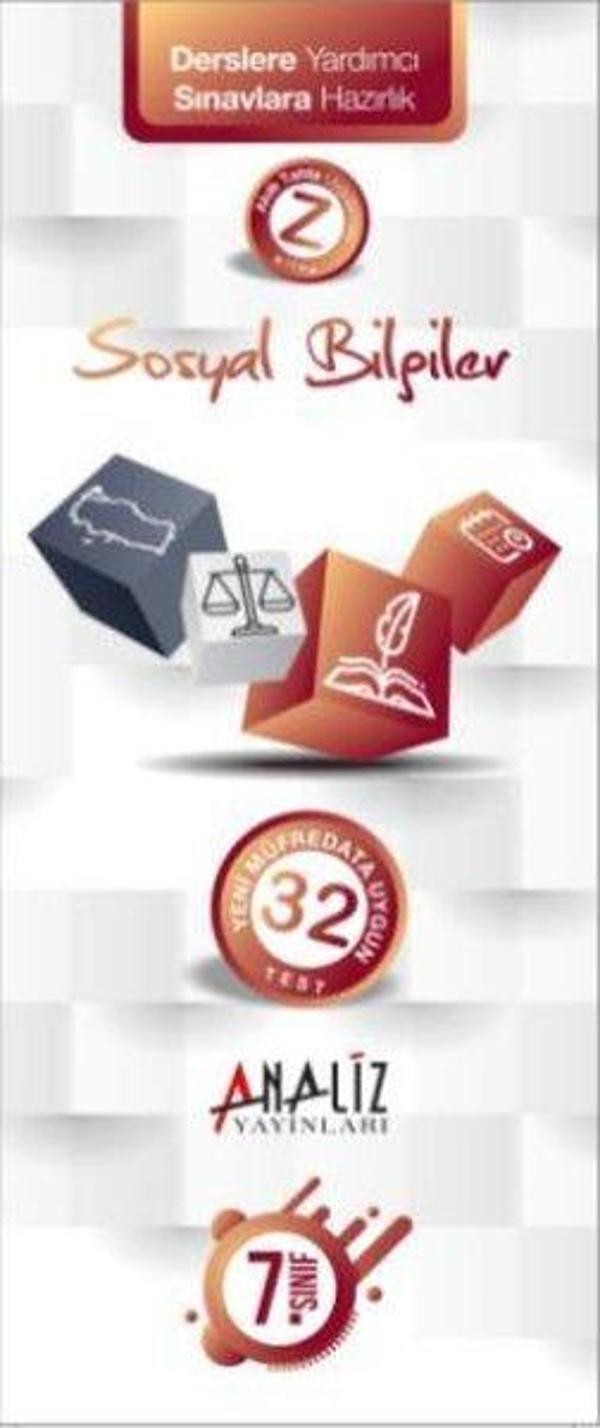 7.Sınıf Sosyal Bilgiler Yaprak Test - Analiz Yayınları - Image 1