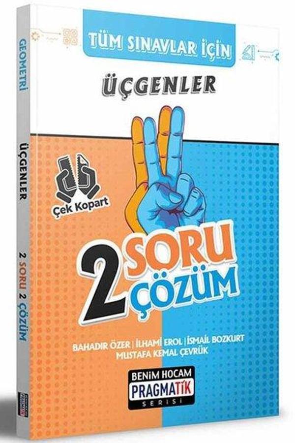 2022 Tüm Sınavlar İçin Üçgenler 2 Soru 2 Çözüm Fasikülü - Pragmatik Serisi - Benim Hocam Yayınları - Image 1