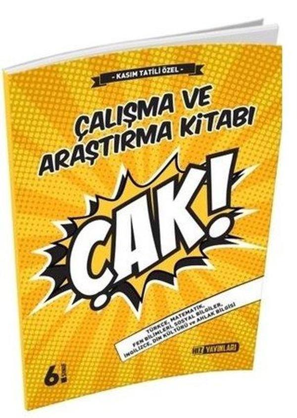 6.Sınıf Çalışma ve Araştırma Kitabı - Hız Yayınları - Image 1