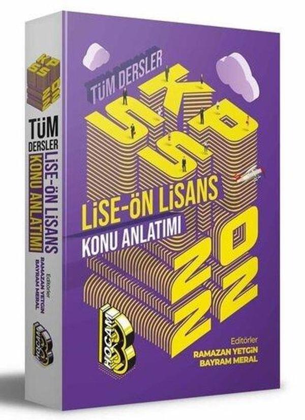 2022 KPSS Lise Ön Lisans Tüm Dersler Konu Anlatımı - Benim Hocam Yayınları - Image 1