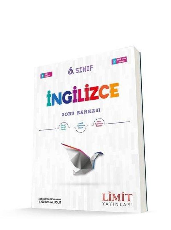 Limit 6.Sınıf İngilizce Soru Bankası - Limit Yayınları - Image 1