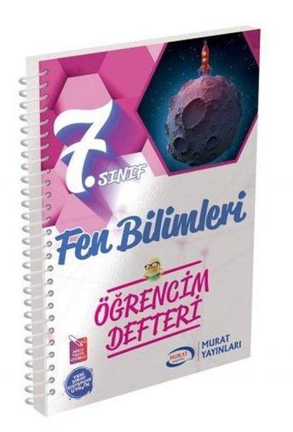 7.Sınıf Fen Bilimleri Öğrencim Defteri - Ankara Murat Yayıncılık - Image 1