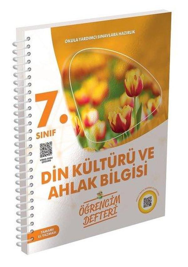 7.Sınıf Din Kültürü ve Ahlak Bilgisi Öğrencim Defteri - Ankara Murat Yayıncılık - Image 1
