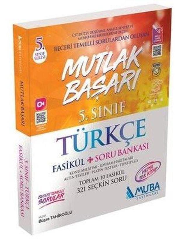 5.Sınıf Mutlak Başarı Türkçe Fasikül ve Soru Bankası  - Muba Yayınları - Image 1