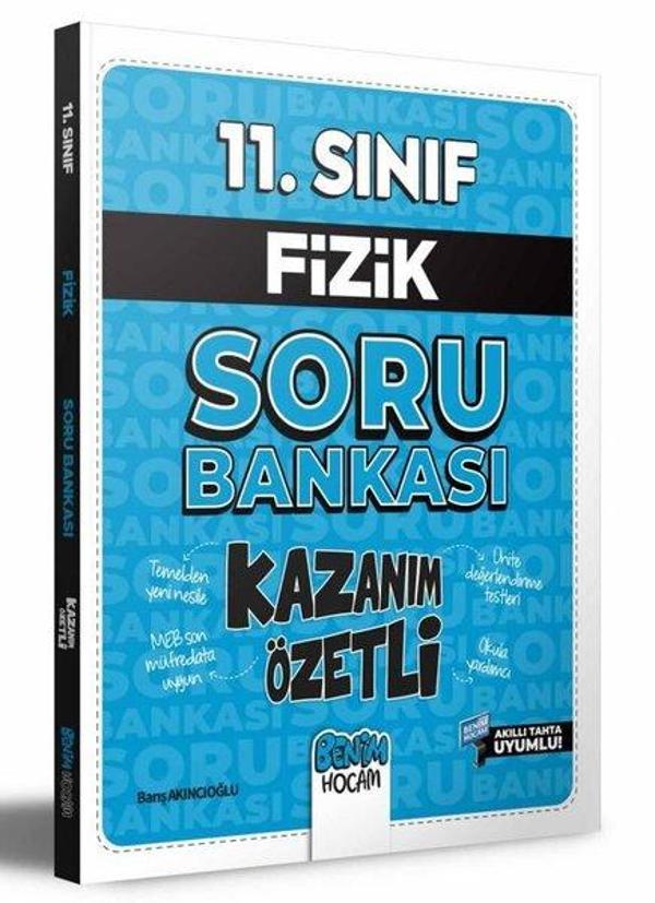 11. Sınıf Kazanım Özetli Fizik Soru Bankası - Benim Hocam Yayınları - Image 1