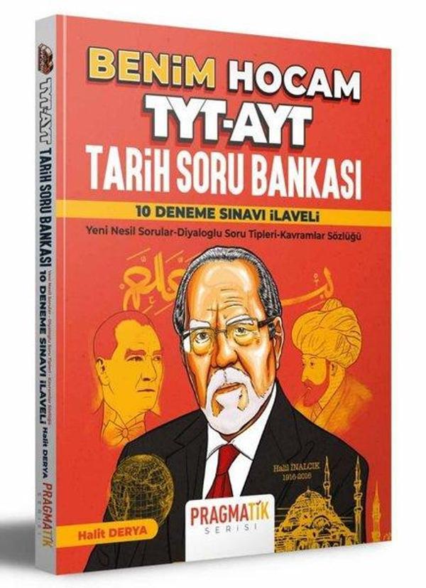 2022 TYT - AYT Tarih Soru Bankası 10 Deneme Sınavı İlaveli Pragmatik Serisi - Benim Hocam Yayınları - Image 1
