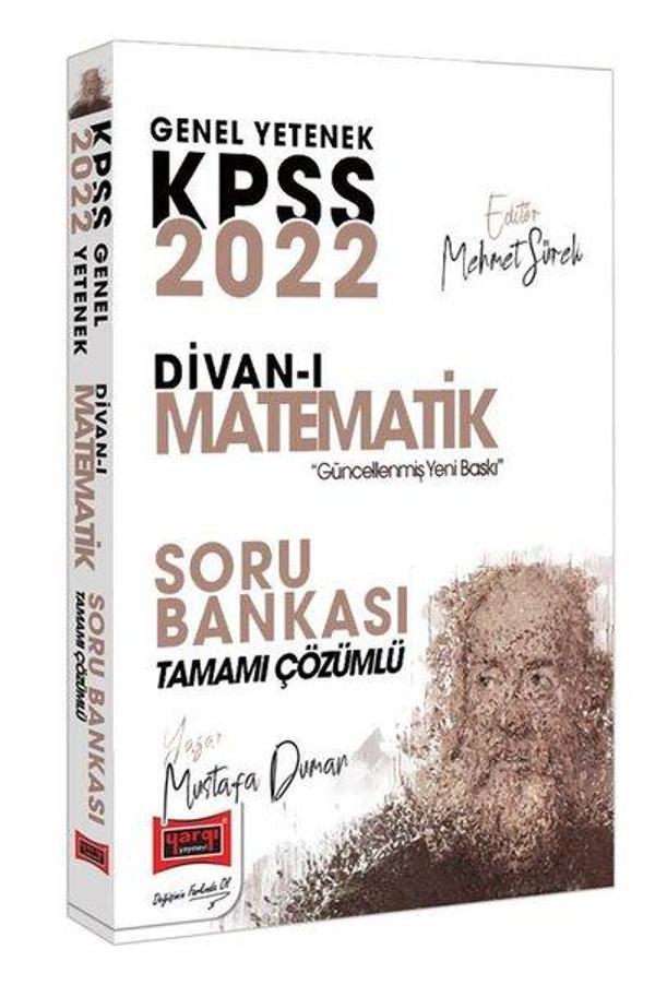 2022 KPSS Genel Yetenek Divan-ı Matematik Tamamı Çözümlü Soru Bankası - Yargı Yayınları - Image 1