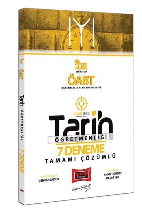2022 ÖABT IYI Hedef Serisi Tarih Öğretmenliği Tamamı Çözümlü 7 Deneme - Yargı Yayınları - Image 1