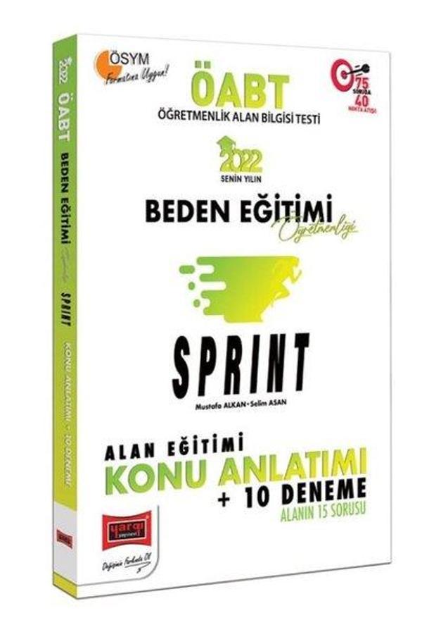 2022 ÖABT Beden Eğitimi Öğretmenliği Sprint Alan Eğitimi Tamamı Çözümlü Konu Anlatımı +10 Deneme - Yargı Yayınları - Image 1