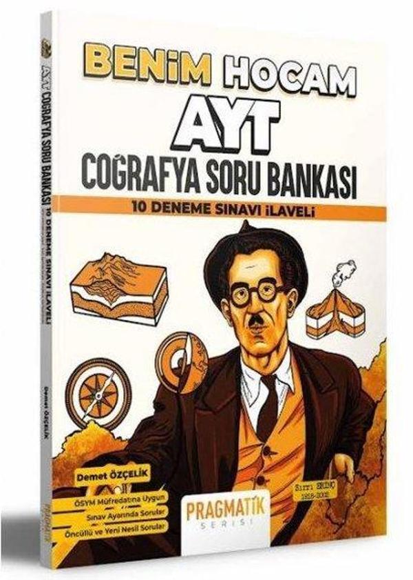 2022 AYT Coğrafya Soru Bankası 10 Deneme Sınavı İlaveli Pragmatik Serisi - Benim Hocam Yayınları - Image 1