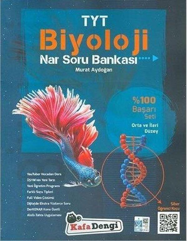 TYT Biyoloji Nar Soru Bankası - Orta ve İleri Düzey - Kafa Dengi - Image 1