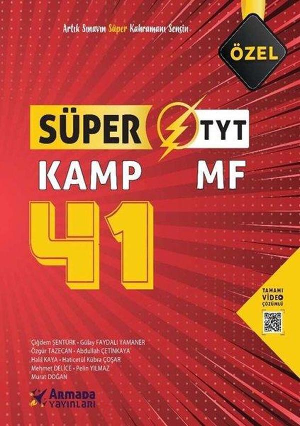 Süper TYT Kamp 41 Sayısal Soru Kitabı - Armada Yayınları - Image 1