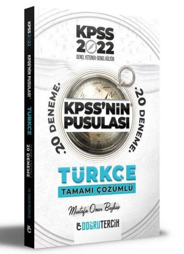 2022 KPSS'nin Pusulası Türkçe Tamamı Çözümlü 20 Deneme - Doğru Tercih Yayınları - Image 1