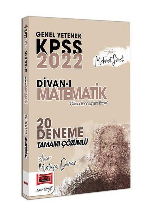 2022 KPSS Genel Yetenek Divan-ı Matematik Tamamı Çözümlü 20 Deneme - Yargı Yayınları - Image 1