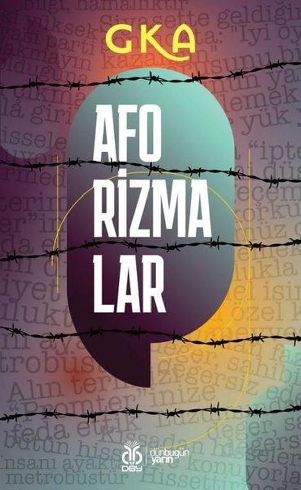 Aforizmalar - GKA - DBY Yayınları - Image 1
