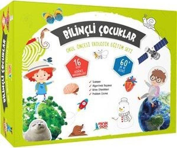 Bilinçli Çocuklar Okul Öncesi Ekolojik Eğitim Seti - 14 Kitap - Erdem Çocuk - Image 1