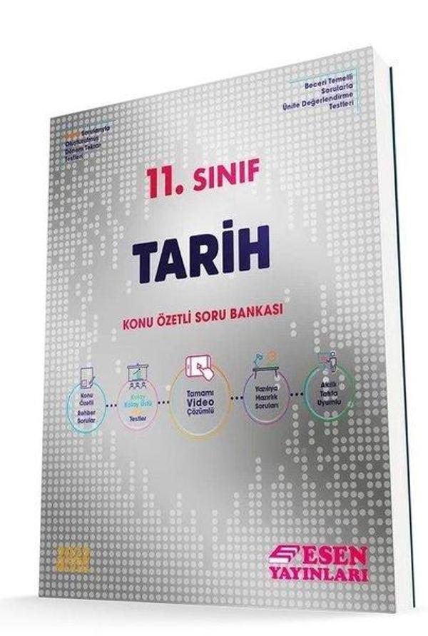 11.Sınıf Tarih Konu Özetli Soru Bankası - Esen Yayıncılık - Eğitim - Image 1