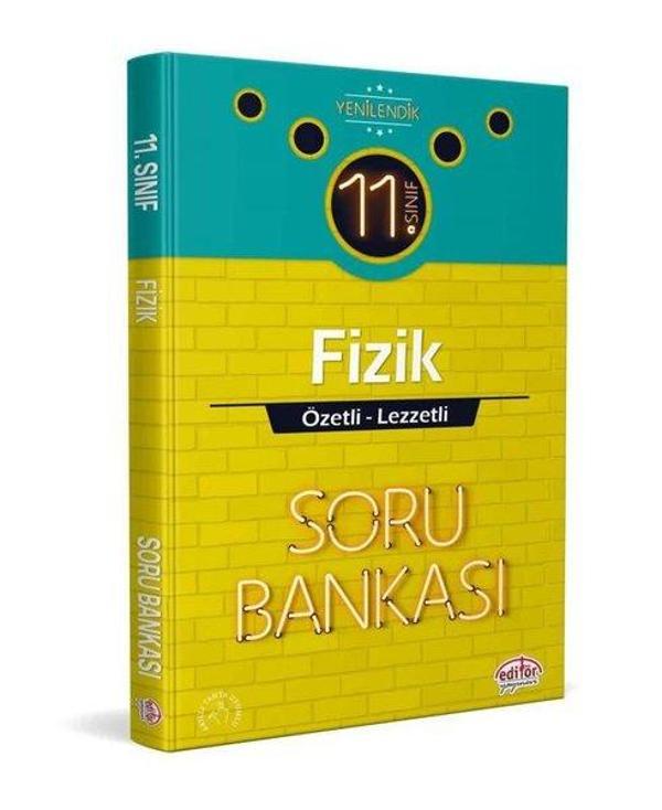 11.Sınıf Fizik Özetli - Lezzetli Soru Bankası - Editör - Image 1