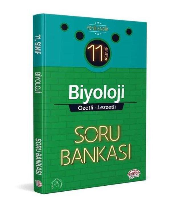 11.Sınıf Biyoloji Özetli - Lezzetli Soru Bankası - Editör - Image 1