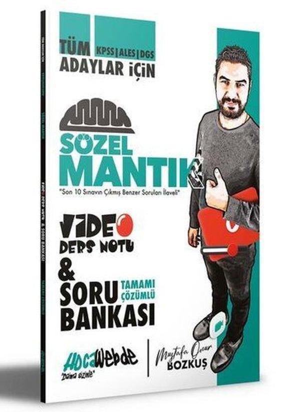 2023 KPSS ALES DGS Sözel Mantık Video Ders Notu ve Soru Bankası - Hoca Webde Yayınları - Image 1