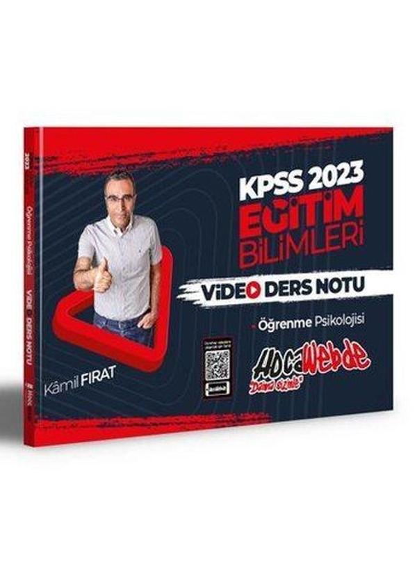 2023 KPSS Eğitim Bilimleri Öğrenme Psikolojisi Video Ders Notları - Hoca Webde Yayınları - Image 1