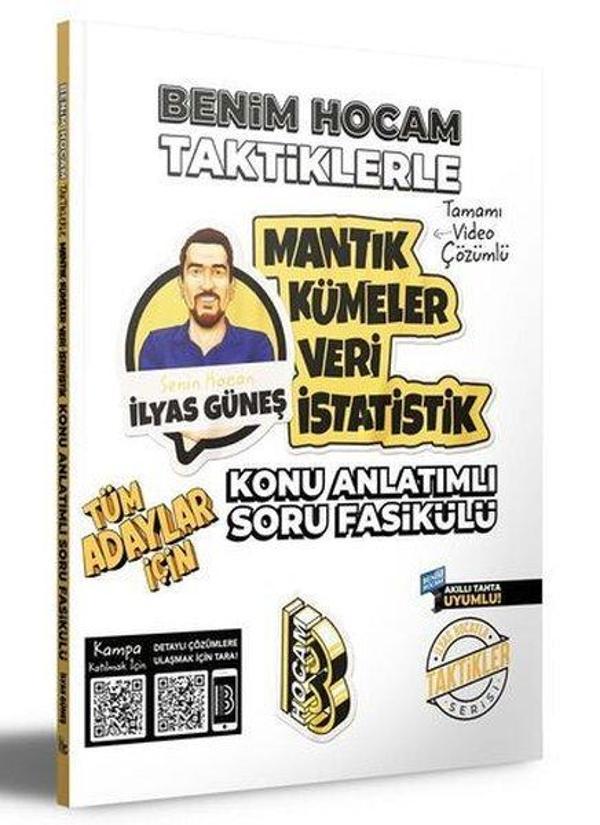 Tüm Adaylar İçin Taktiklerle Mantık Kümeler Veri İstatistik Konu Anlatımlı Soru Fasikülü - Benim Hocam Yayınları - Image 1
