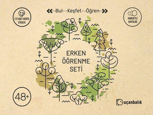 Uçanbalık Erken Öğrenme Seti 48+ (Kutu) - Uçanbalık Yayıncılık - Image 1