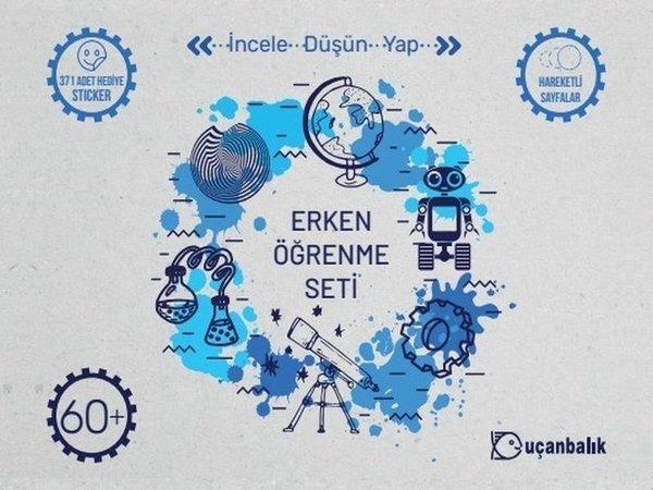 Uçanbalık Erken Öğrenme Seti 60+ (Kutu) - Uçanbalık Yayıncılık - Image 1