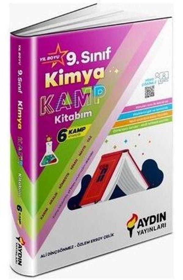 9. Sınıf Kimya Kamp Kitabım - Aydın Yayınları-Eğitim - Image 1