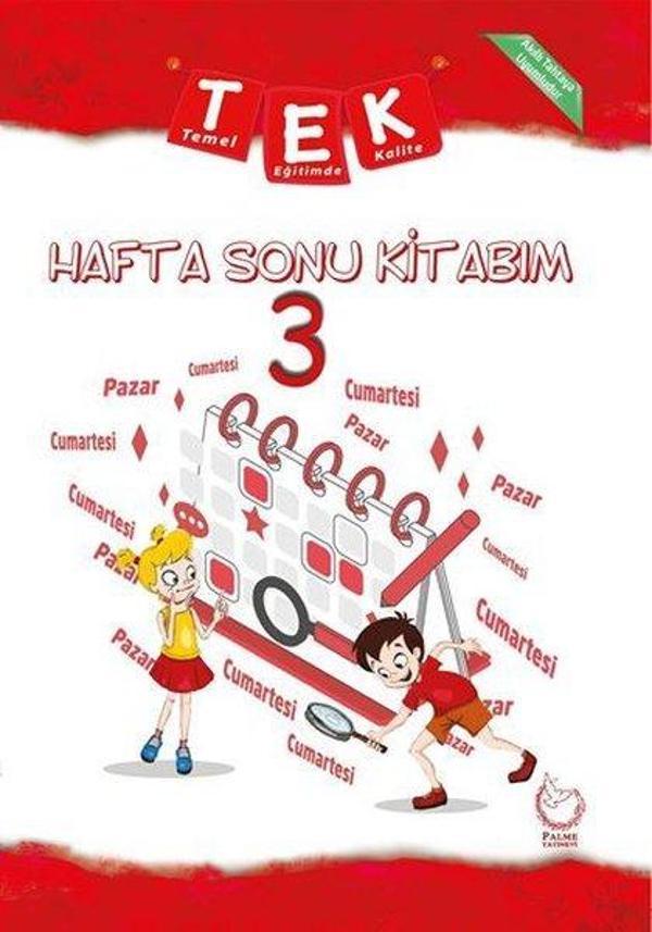 3. Sınıf Tek Hafta Sonu Kitabım - Palme Eğitim - Image 1