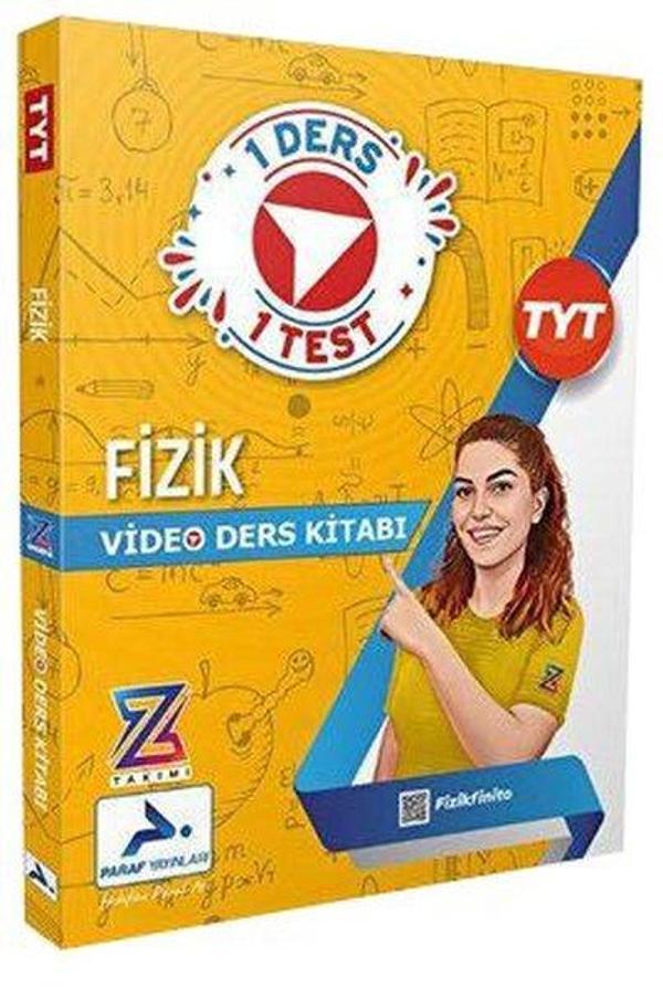TYT Fizik Paraf Z Takım Video Ders Kitabı - PRF Paraf Yayınları - Image 1